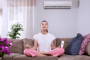 ductless AC installation
